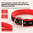 Padded nylon dog collar with foam lining, 5 sizes available