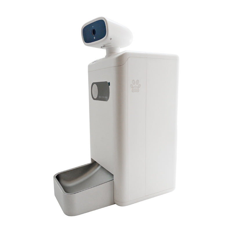 Automatic Pet Feeder with 1080p HD Camera, 3.5L Capacity, Wi-Fi App Control and Night View