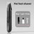 Wide Blade Pet Hair Trimmer with Dust Cover, Quiet Rechargeable
