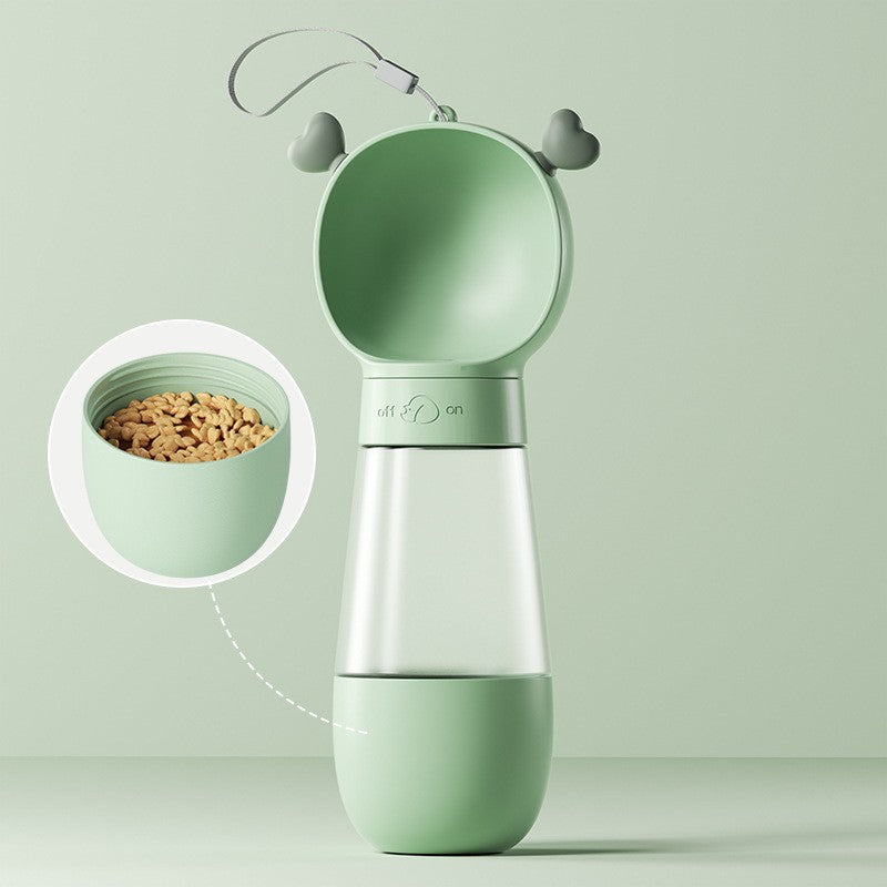 Portable water dispenser for puppies