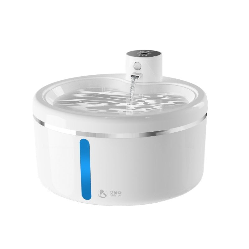 Automatic Pet Water Dispenser with Smart Sensor, Wireless Battery Options and Easy Clean
