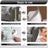 Light grey self-adhesive cat scratching mat for walls, photo 2