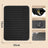 Washable Double Layer Cat Litter Mat, Anti-Tracking Floor Guard