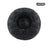 Round plush donut bed for dogs and cats in Dark Grey, size 70cm Diameter