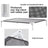 Raised breathable dog bed with rust-proof frame, detail photo 2