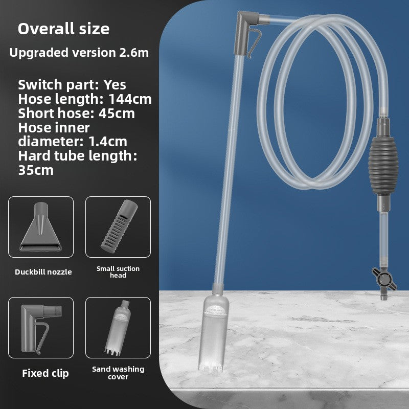 Aquarium Gravel Cleaner Siphon and Manual Water Changer