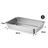 Open Stainless Steel Cat Litter Box, Low Entry for Kittens and Cats