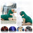 Adjustable green stretch dog comfort vest with snug fit in Green, close-up detail