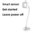 2L Stainless Steel Automatic Pet Water Dispenser with Quiet Pump and Visible Window