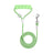 Reflective nylon harness for cats and small dogs in olive green, product image 17