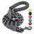 Reflective nylon dog lead with foam handle, 9 sizes available