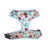 Watermelon print dog harness set with collar, lead, bow and scarf, view 2