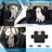 Waterproof dog car seat cover with mesh window, detail photo 2