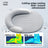 Summer dog bed with removable ice-feel cooling pad in grey, photo 3
