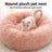 Plush shell cat bed with warm padding in light grey, photo 4