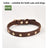 Cartoon PU leather pet collar, available from Pet Royale UK