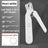 Electric Pet Nail Clipper and Grinder with LED Bloodline Light