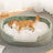 Four-season pet bed with cushion pad for dogs and cats