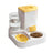 Automatic Pet Feeder and Water Dispenser for Pets with Optional Steel or Ceramic Bowl