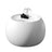 Ceramic Pet Water Fountain with Automatic Circulation and Kitten or Big Eyes Design