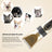 Ceramic Blade Pet Trimmer Kit with 8000 RPM Motor and Steel Combs