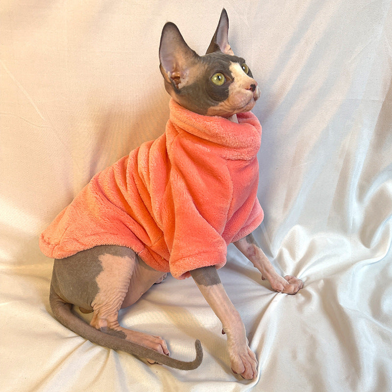 Thick velvet Sphynx cat jumper, available in 10 colours, image 16