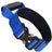 Adjustable nylon dog collar in 8 colour options