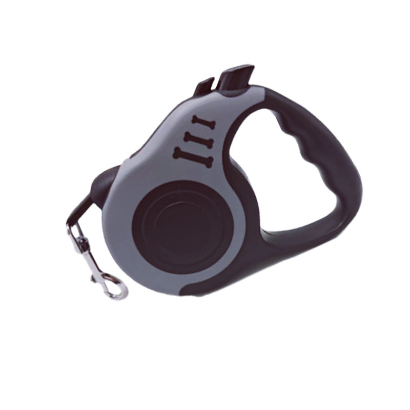 Retractable dog lead with bone print housing, product image 18