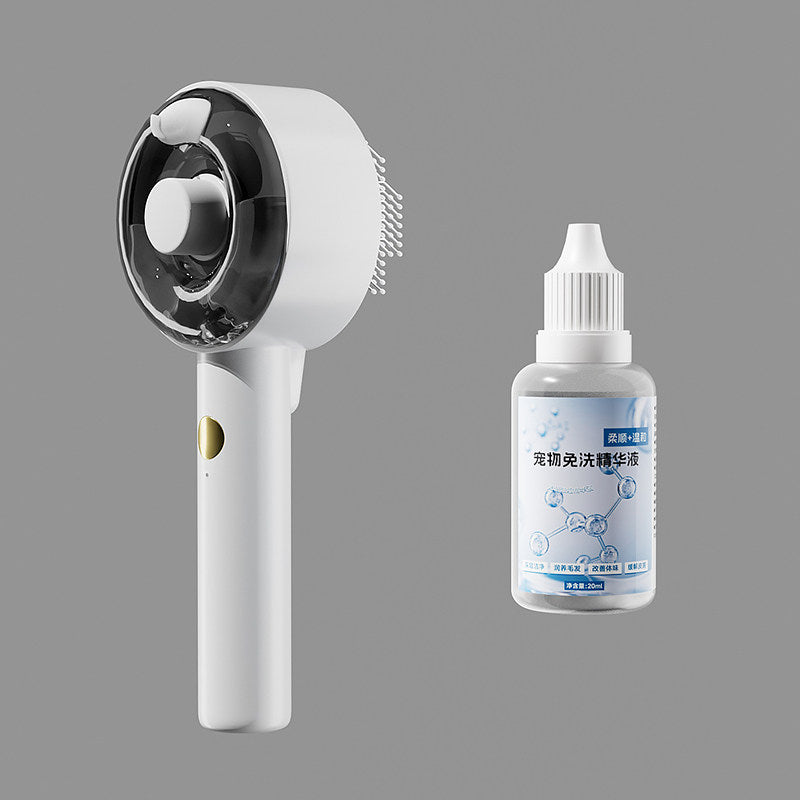 Steam Spray Cat Comb with UV Sterilisation Light