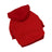 Thick cotton hooded festive dog coat, available in 2 colours, image 5