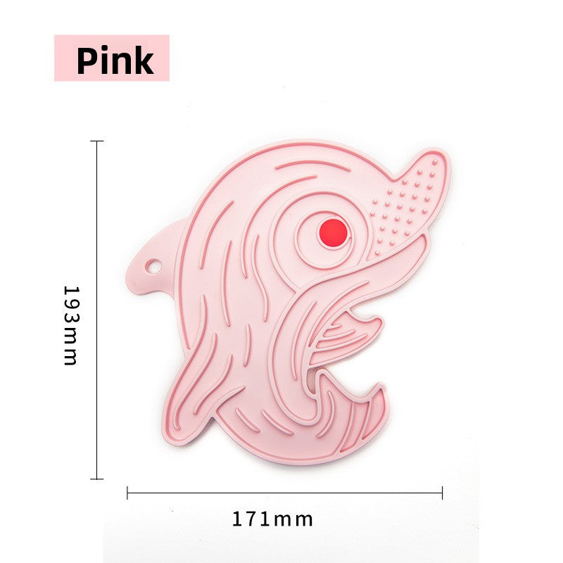 Silicone slow feeder lick mat for dogs and cats, photo 22 of 24