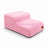 Soft sponge pet stairs with washable cover in Pink 2 Step