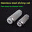 Stainless mesh aquarium filter intake guard with rubber connector, view 1
