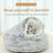 Shell shaped semi-enclosed cat bed, photo 1 of 58