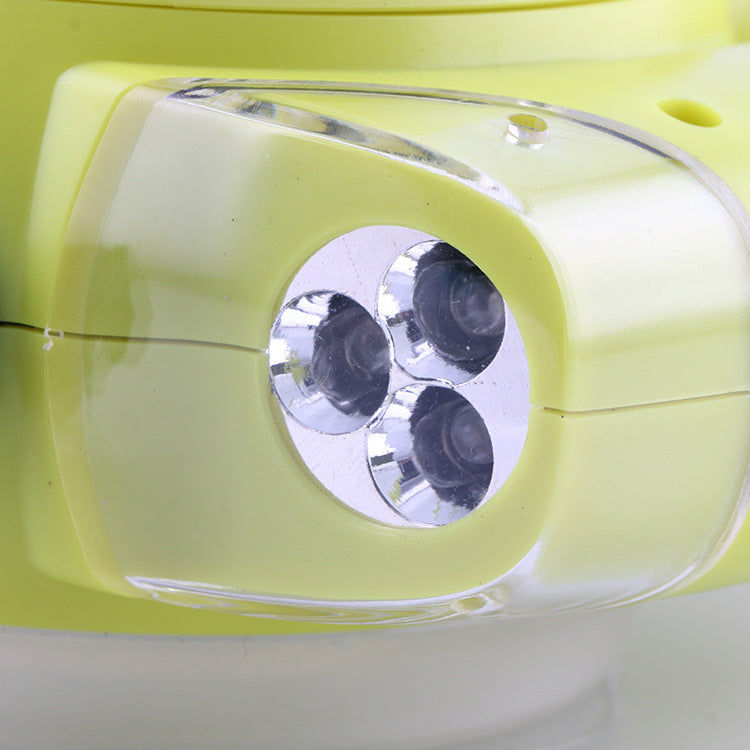 Compact automatic retractable dog lead, close-up detail view