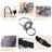 Padded bumper halo ring for dogs and cats in Grey, close-up detail