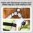 Anti-slip dog shoes with TPE soles and straps, product image 3