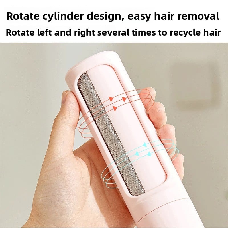 Rotating Pet Hair Lint Roller for Clothes and Furniture
