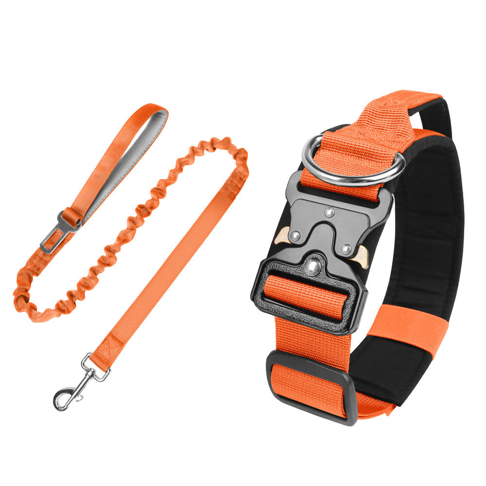 Tactical dog harness with front and back rings, ideal for everyday use