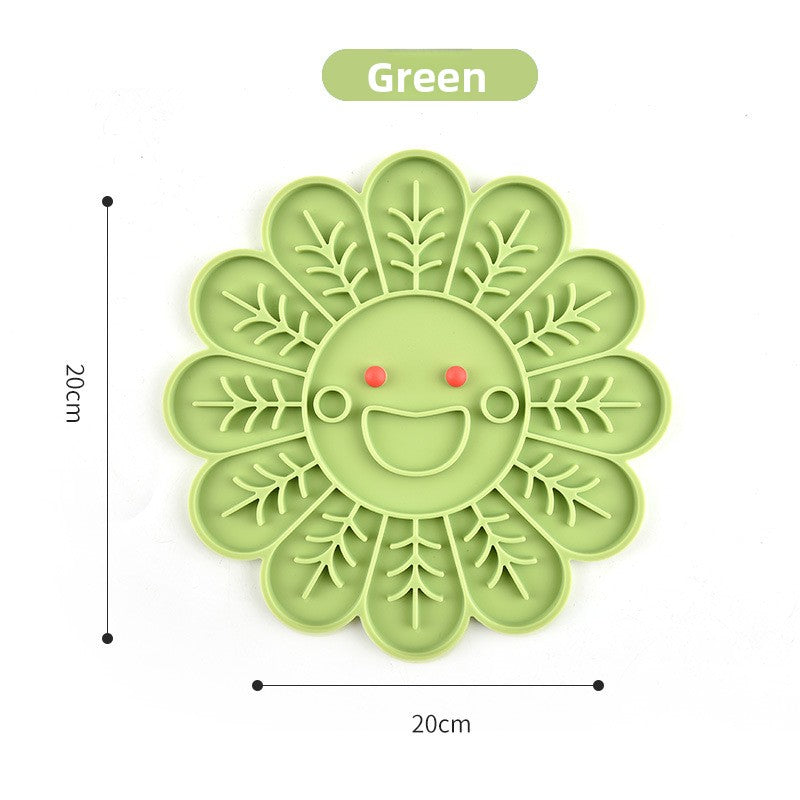 Silicone slow feeder lick mat for dogs and cats, photo 21 of 24