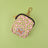 Patterned dog harness with ID tag in purple heart print, product image 76