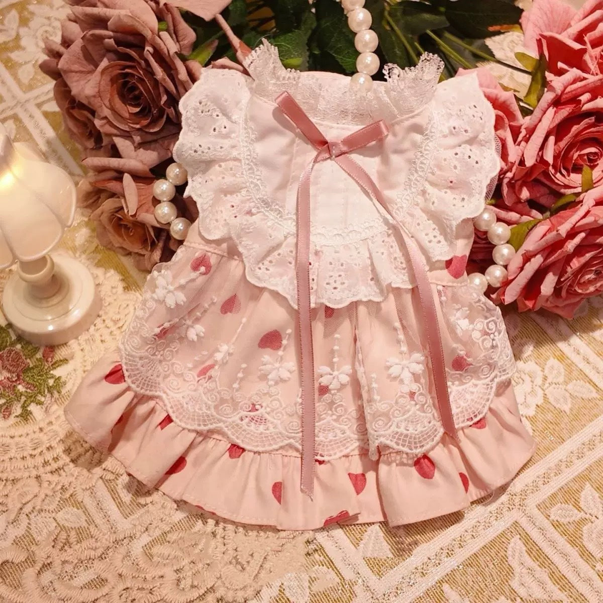 Light pink princess dress for cats and dogs, in Light Pink, image 7