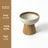 Ceramic Cat Bowl with Optional Solid Wood Stand in Tall, Wide or Shallow Dish Styles