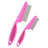 Fine-Tooth Steel Flea Comb with Rounded Pins and Comfort Grip