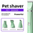 Slim Paw and Face Trimmer with Grinder Attachments for Dogs and Cats