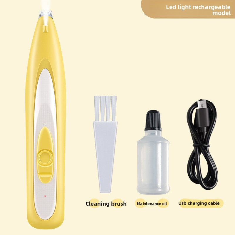 Multifunctional LED Nail Clippers for Cats and Dogs