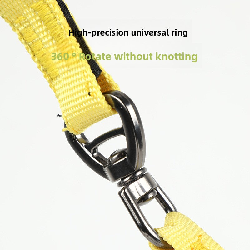 Reflective polyester rope dog slip lead and collar, product image 4