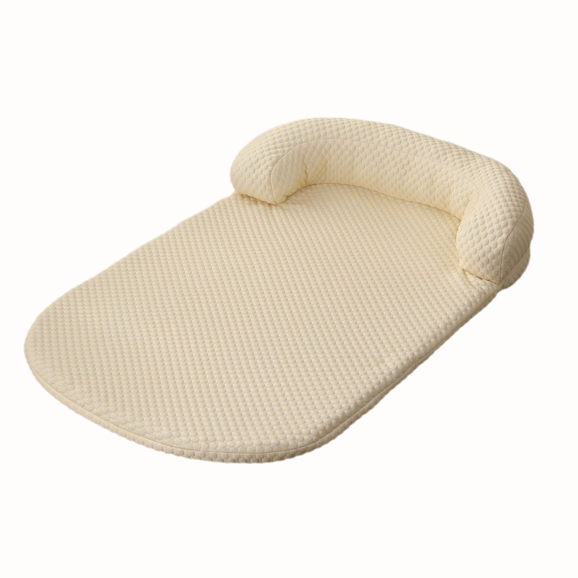 Ice bead pet cooling mat in Beige, size Medium 80 x 60cm