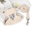 Cloth vest harness with lead for small pets, available from Pet Royale UK