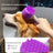 Silicone Pet Bath Brush with Shampoo Dispenser for Massage